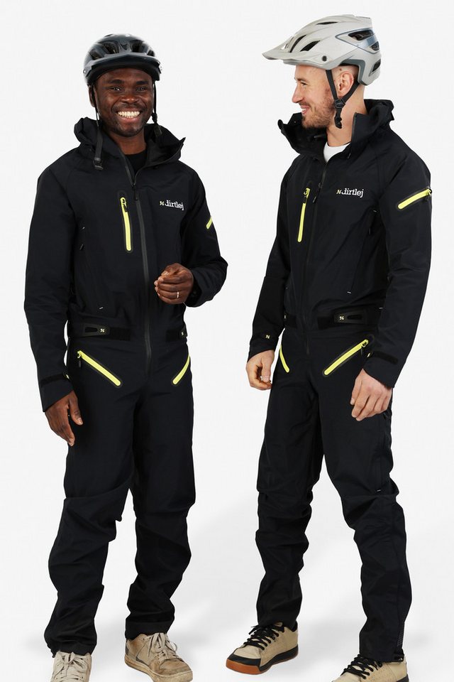 Dirtlej Overall dirtsuit core edition V6.0 graphite lemon – Bild 4 von 5
