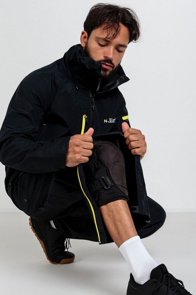 Dirtlej Overall dirtsuit core edition V6.0 graphite lemon – Bild 5 von 5