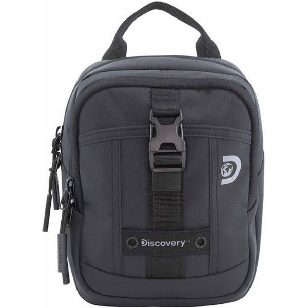 Discovery Schultertasche Shield, Hergestellt aus robustem rPet Polyester-Material
