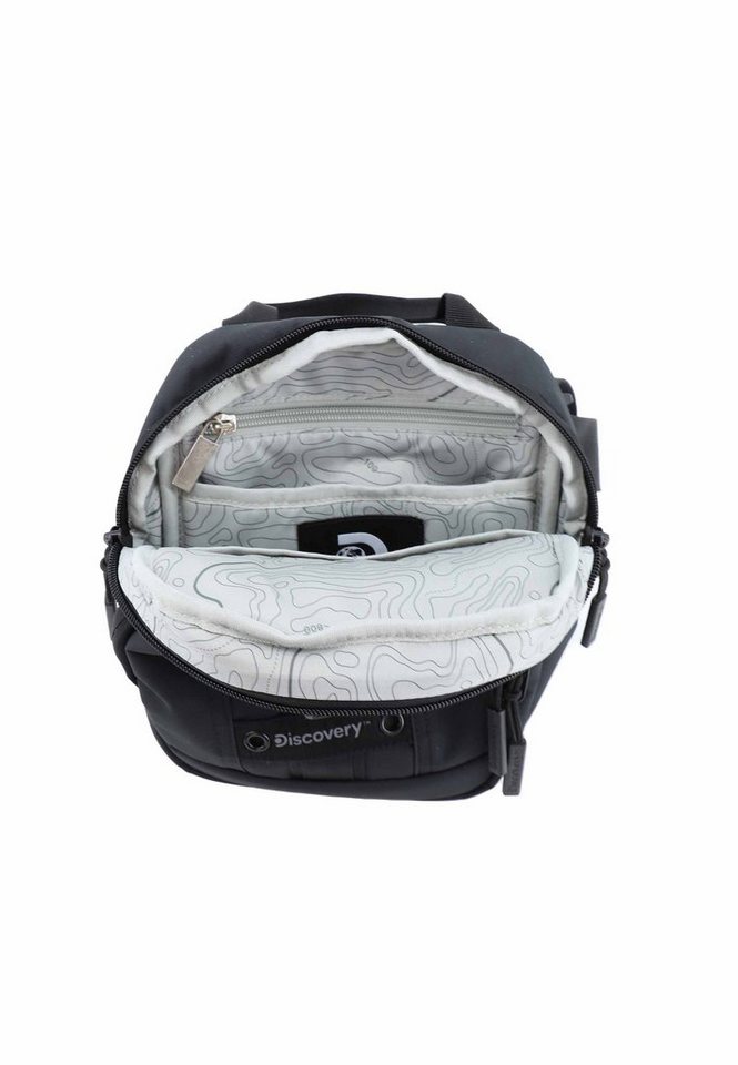 Discovery Schultertasche Shield, Hergestellt aus robustem rPet Polyester-Material – Bild 3 von 5