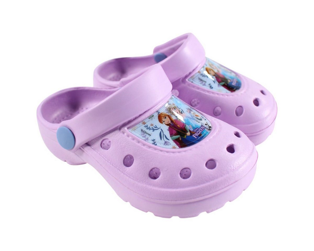 Disney Disney Die Eiskönigin Elsa Kinder Clogs Badeschuhe Mädchen 22 bis 33 Clog – Bild 2 von 5