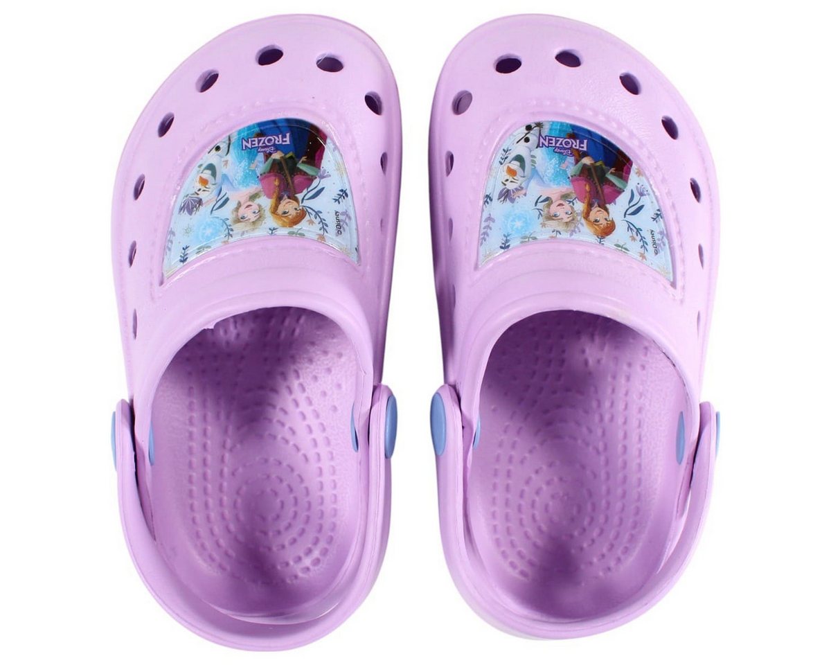 Disney Disney Die Eiskönigin Elsa Kinder Clogs Badeschuhe Mädchen 22 bis 33 Clog – Bild 3 von 5