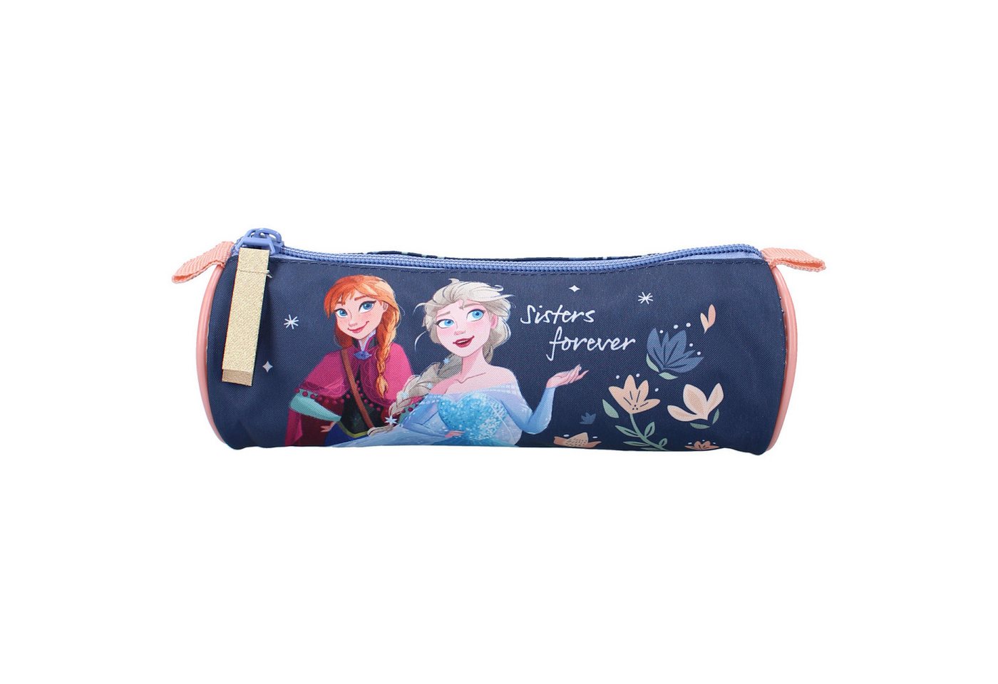Disney Frozen Federmäppchen Stiftemäppchen – Blau Schlampermäppchen mit zwei Fächern – Bild 2 von 5