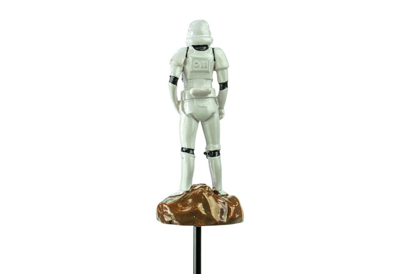 Disney Gartenstecker Gartenstecker Stormtrooper Star Wars Blumenstecker H 38cm – Bild 3 von 3