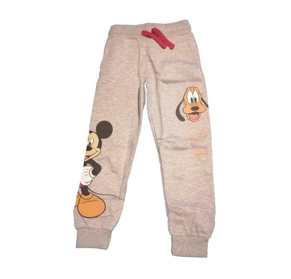 Disney Jogginghose Mickey Mouse & Pluto Freizeithose für Kinder, Graue Jogginghose – Bild 2 von 2