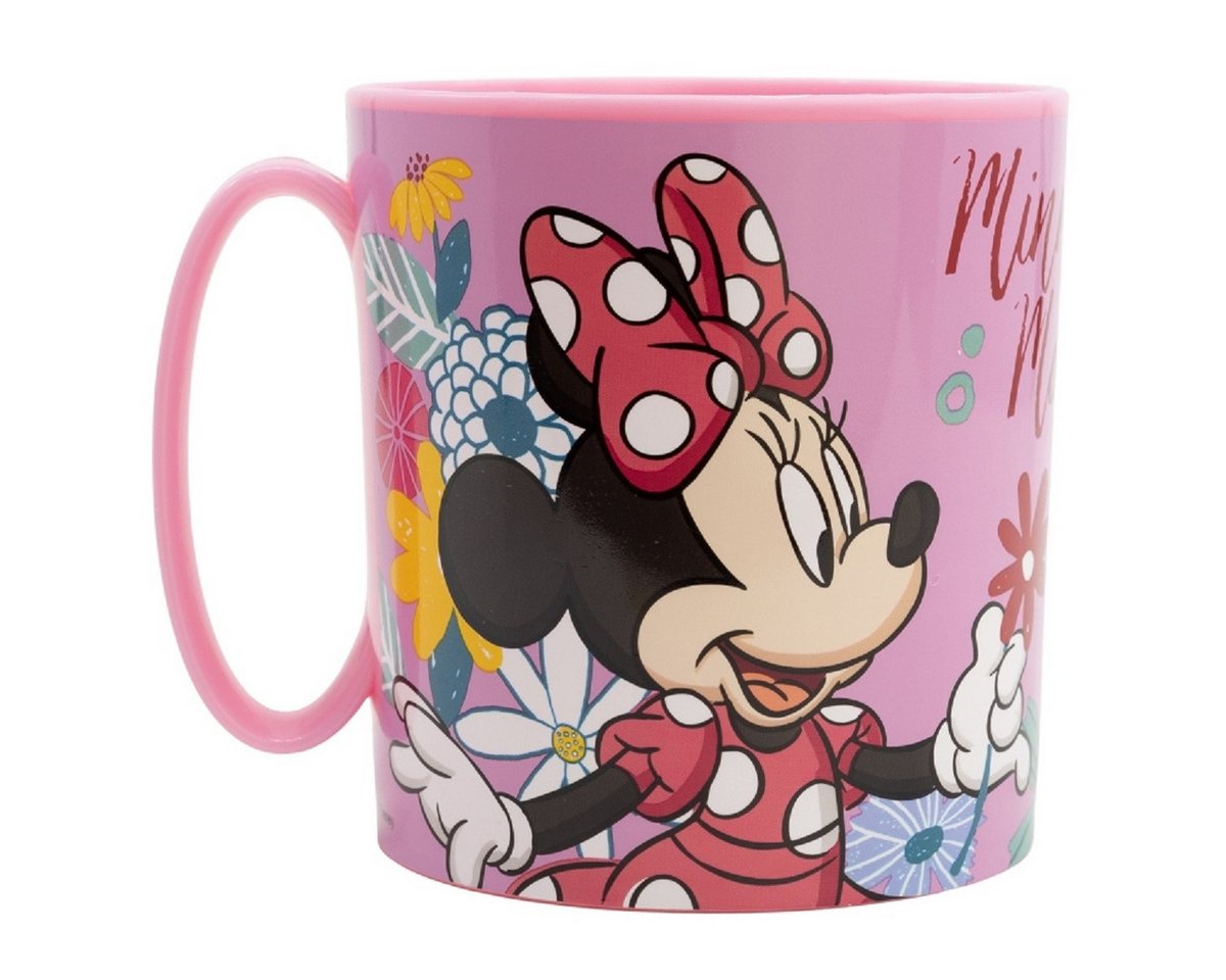 Disney Minnie Mouse Becher - Mikrowellengeeigneter Kunststoffbecher 390 ml – für Kinder, 1-tlg., besonders Leicht, ideal für Unterwegs – Bild 2 von 2