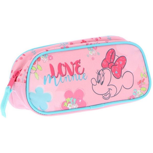 Disney Minnie Mouse Federmäppchen „Deluxe“ Etui Die ideale Federtasche für Mädchen