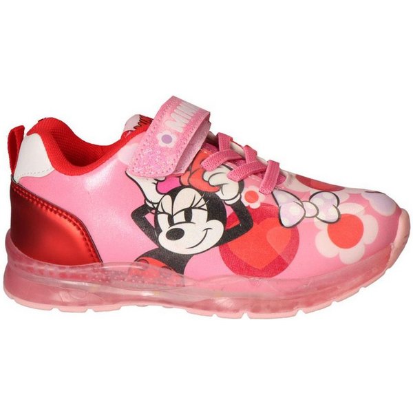 Disney Minnie Mouse Freizeitschuhe Mädchen Sportschuhe mit Licht Sneaker