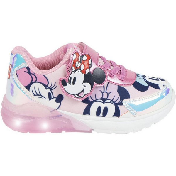 Disney Minnie Mouse Kinder Freizeitschuhe mit Licht sportliche für Schule und Freizeit Sneaker