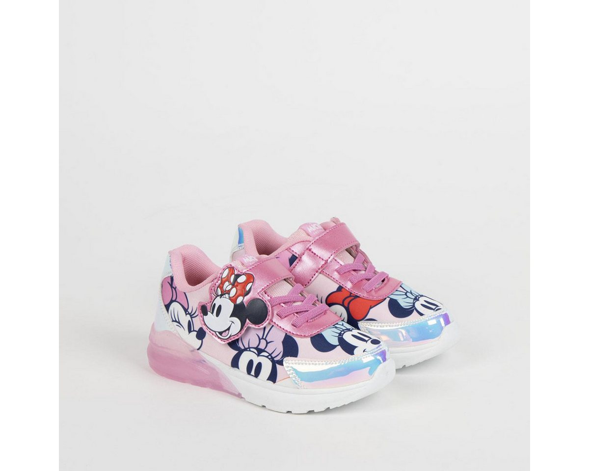 Disney Minnie Mouse Kinder Freizeitschuhe mit Licht sportliche für Schule und Freizeit Sneaker – Bild 5 von 5