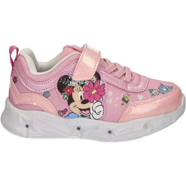 Disney Minnie Mouse Kinder Freizeitschuhe mit Licht sportliche für Schule und Freizeit Sneaker (Packung)