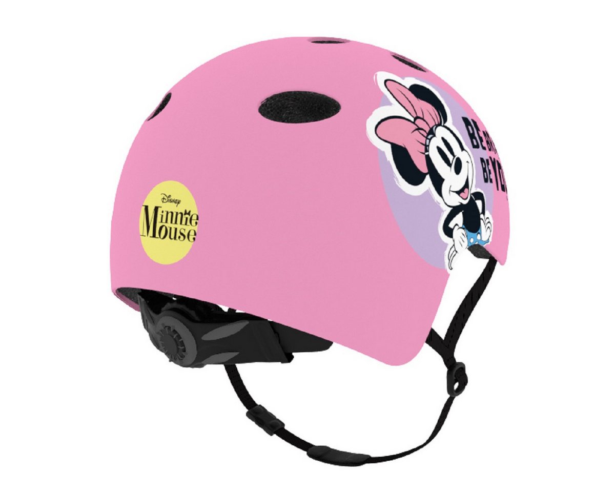 Disney Minnie Mouse Kinderfahrradhelm Kinderhelm – Leichter Helm für Radfahren, Skaten und mehr (52-56 cm) – Bild 4 von 5