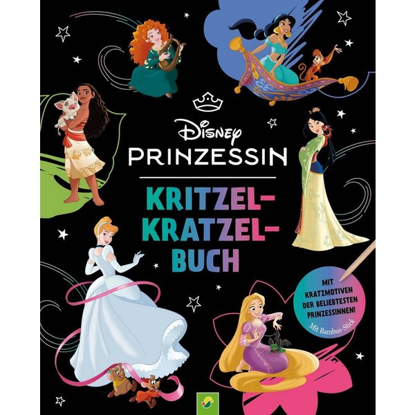 Disney Prinzessin Kritzel-Kratzel-Buch / diverse
