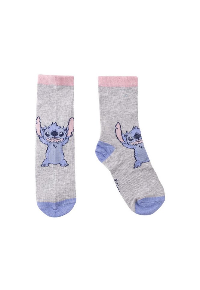 Disney Socken Socken Pack 5-teilig Stitch (Set) – Bild 5 von 5