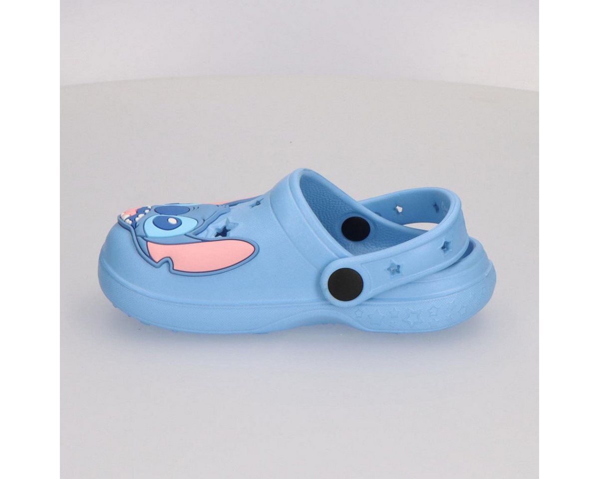 Disney Stitch Kinder Clogs mit Pins, bequeme Badeschuhe und Gartenschuhe Clog – Bild 3 von 4