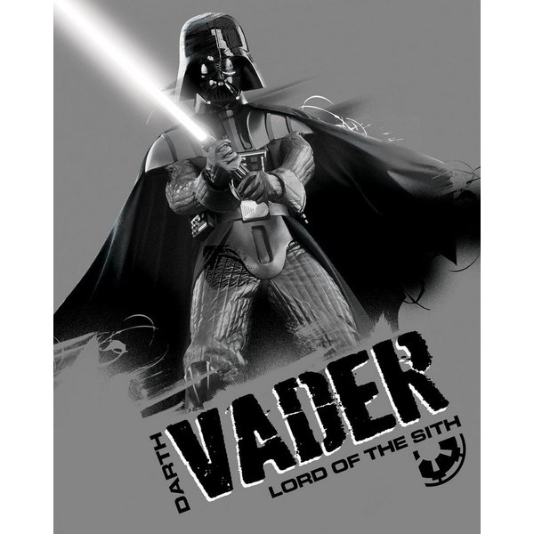 Wohndecke Star Wars Lord Vader Fleecedecke Kuscheldecke 120 x 150 cm, Disney