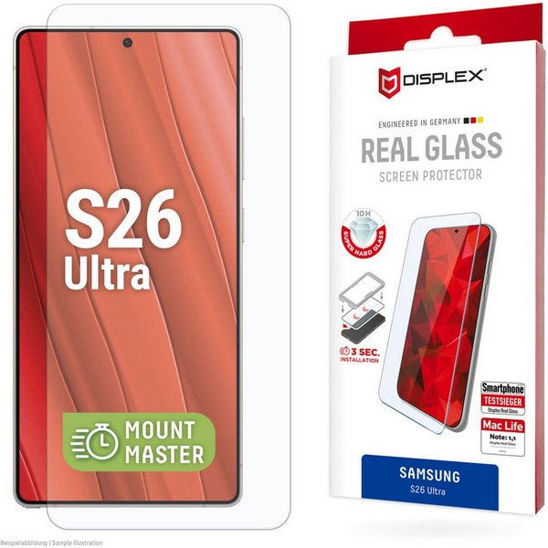 Displex Displayschutzglas DISPLEX Panzerglas 10H Samsung Galaxy S26 Ultra