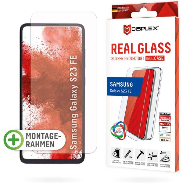 Displex Displayschutzglas DISPLEX Panzerglas + Case