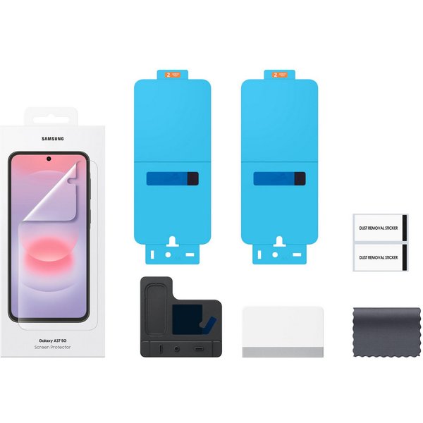 Samsung Displayschutzglas Screen Protector für Samsung Galaxy A37 5G, Displayschutzfolie, Schutzfolie, Bildschirmschutz, kratz- & stoßfest