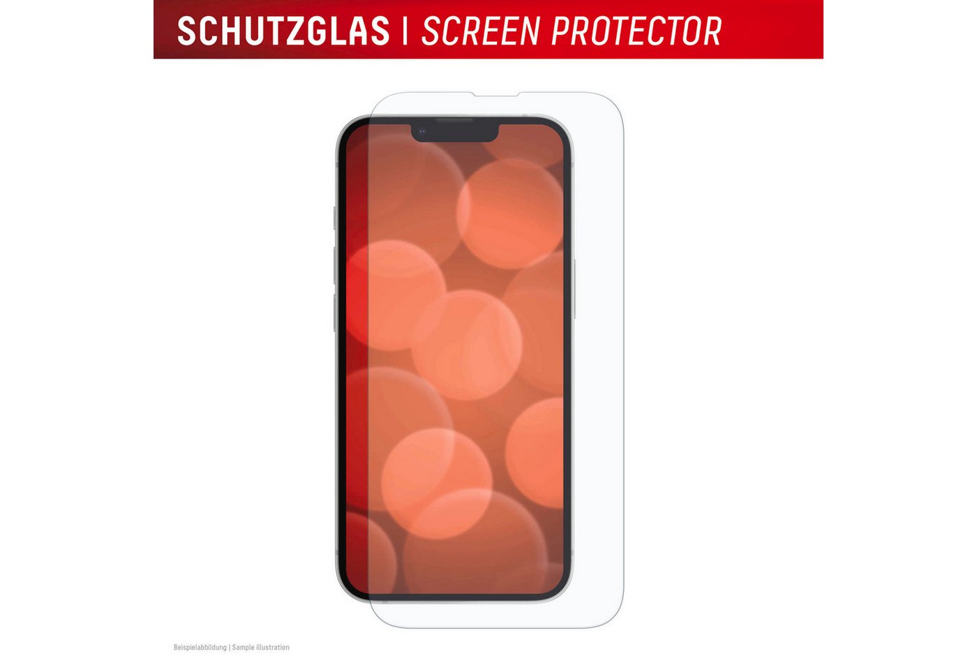 Displex Displayschutzglas Real Glass Screen Protector mit EASY-ON MountMaster für Apple iPhone 16e, Apple iPhone 17e, Displayschutzfolie, Schutzfolie, Bildschir – Bild 3 von 5