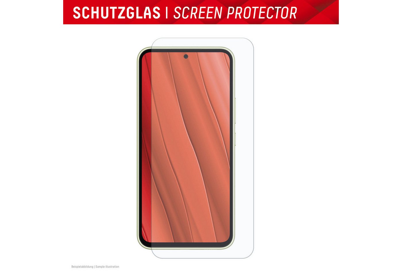 Displex Displayschutzglas Smart Glass Screen Protection - ultra-dünn, unzerbrechlich, unsichtbar für Samsung Galaxy A56, Displayschutzfolie, Schutzfolie, Bildsc – Bild 2 von 5