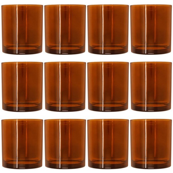 DistrEbution Glas Amber Glänzend 300 ml, 12-tlg.