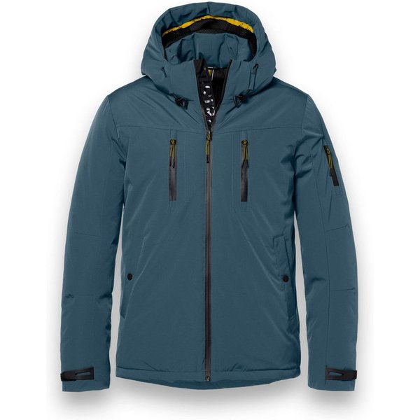 District Winterjacke Wedge mit Kapuze (warm, wasserabweisend) stahlblau Herren
