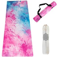 DIVASYA Yogamatte aus Mikrofaser Soft Feeling