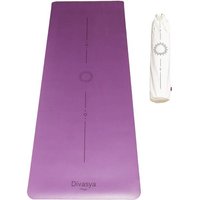 DIVASYA Yogamatte rutschfest Professional Grip