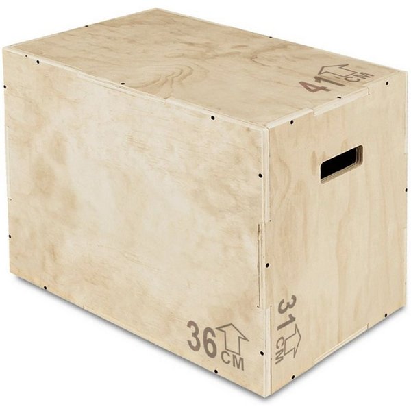 Divit Halter Plyo Box # SB6 Sprungbox Holz 31x36x41 cm