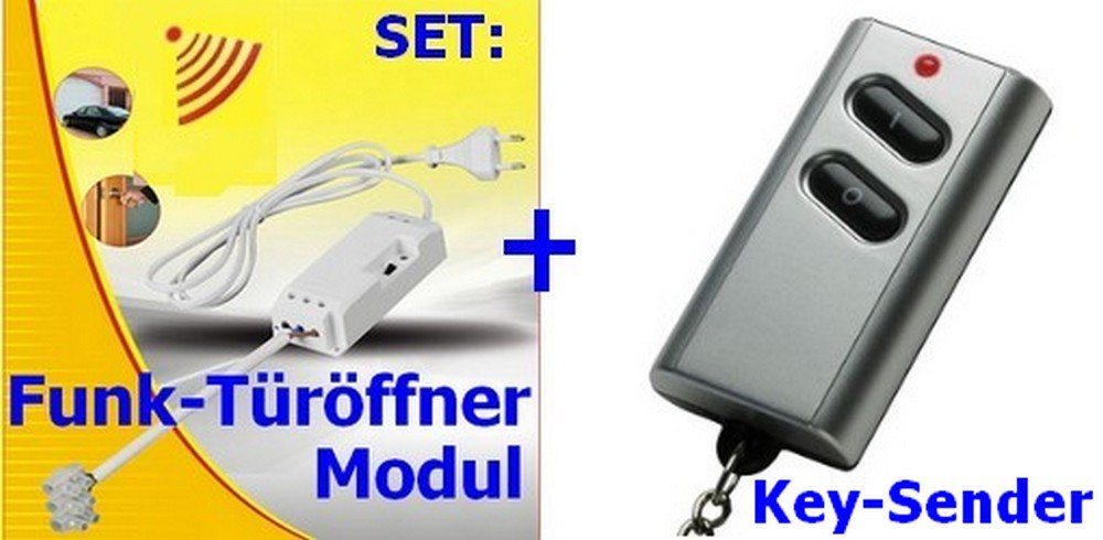 DIW-Funk Türöffner, 12 V DC V, DC, Spar-Set, 2-tlg., Spar-Set, Macht bestehende Türöffner zu Funk-Türöffnern – Bild 2 von 5