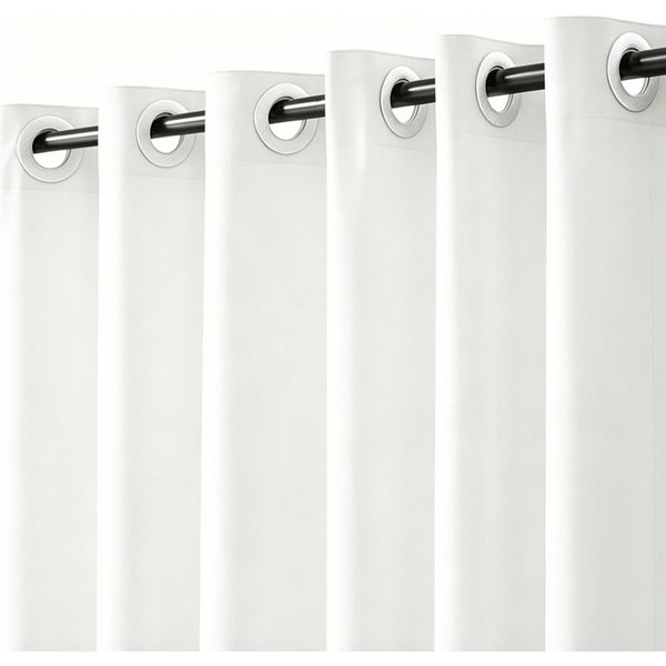 Diwzbyn Duschvorhang Leinenstruktur-Duschvorhang, schimmelresistenter und wasserdichter Breite 150 cm, verdickter Duschvorhang, ideal für Badewanne und Duschkab