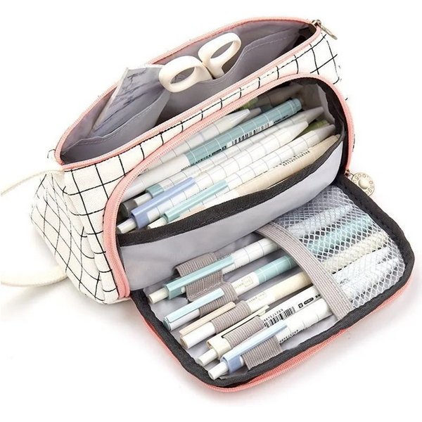 Diwzbyn Federmäppchen Federtasche,Große Kapazität Bleistift Tasche, Schule, Uni, Büro, Organizer für Teenager, Mädchen