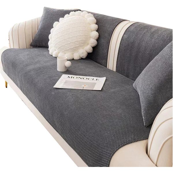 Diwzbyn Sofaschoner modernes Sofabezugs, sofaschutz 1 2 3 4-Seater L Shape, waschbar, Sofaschutz für Ecksofa & Couch