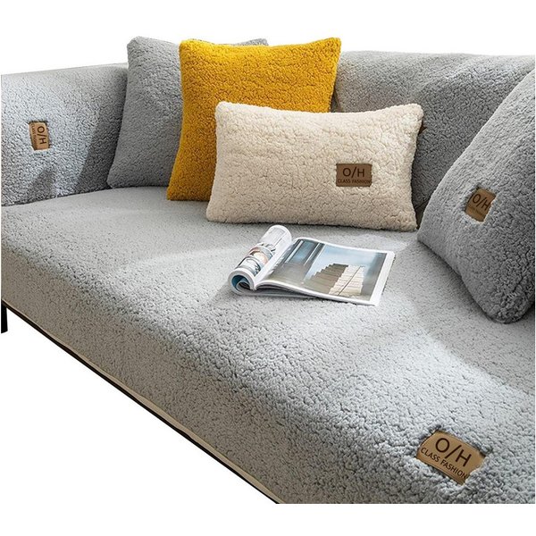 Diwzbyn Sofaschoner Sofahusse Anti-Rutsch – Rutschfester Sofabezug, Sofadecke, Schutz für Couch & Sofa, pflegeleicht & strapazierfähig