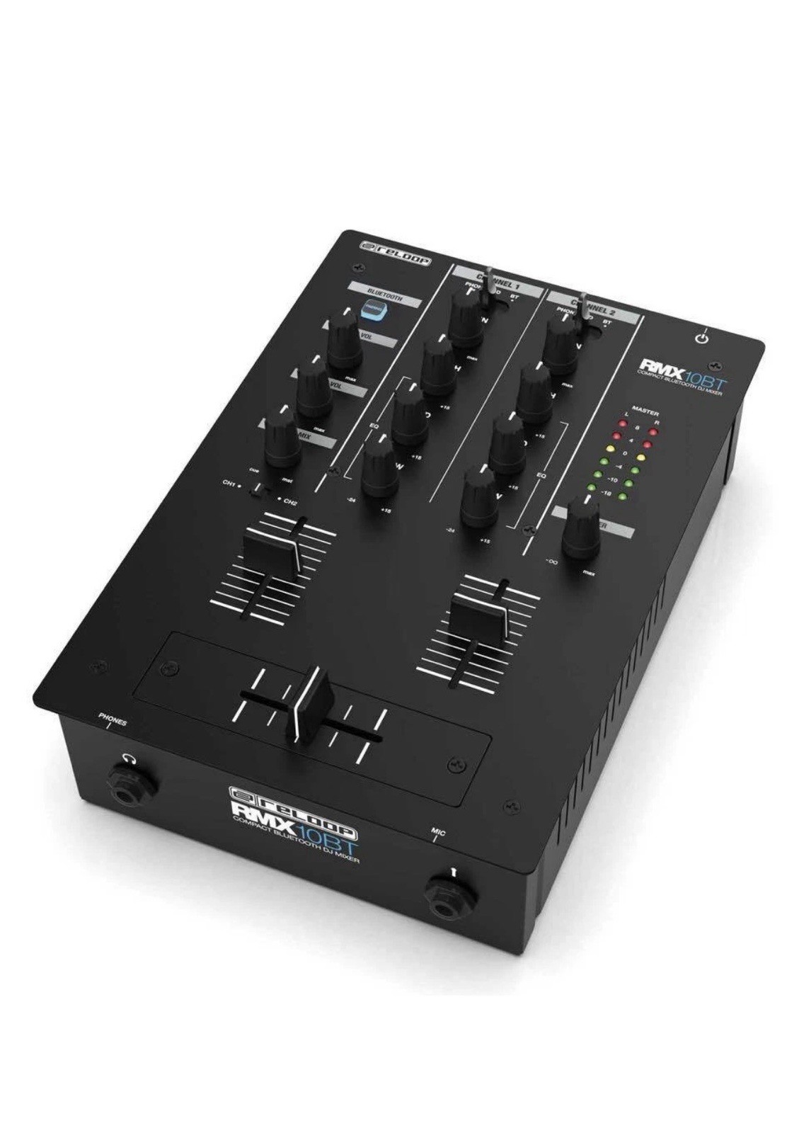 DJ Mixer Mischpult Reloop RMX-10 BT Bluetooth 2-Kanal