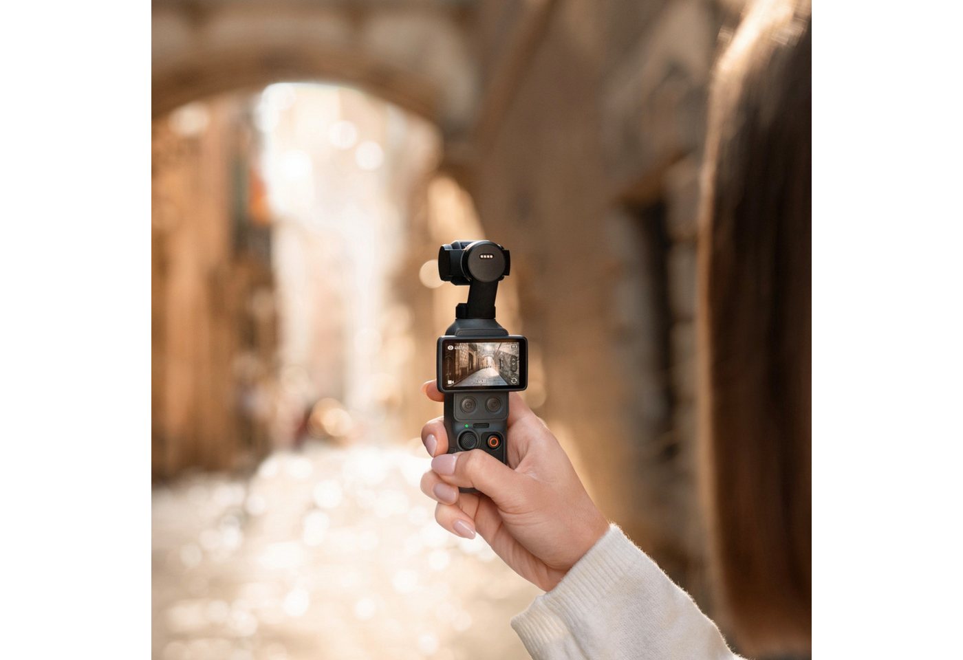 DJI Osmo Pocket 4 Gimbal Kompaktkamera (37 MP, Bluetooth, 4K/240fps) – Bild 3 von 5