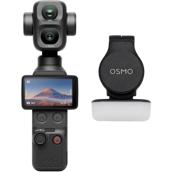 DJI Osmo Pocket 4P (Pro) Standard Combo Kompaktkamera (37 MP, 3x opt. Zoom, WLAN (Wi-Fi), Bluetooth)