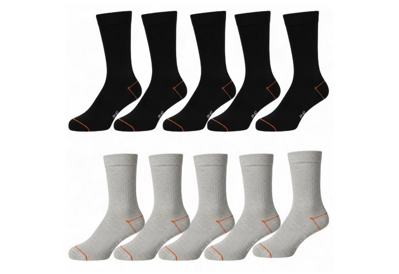 DMAX Businesssocken 10 Paar Herren BASIC Socken Strümpfe FÜR ECHTE KERLE Freizeitsocken – Bild 4 von 4