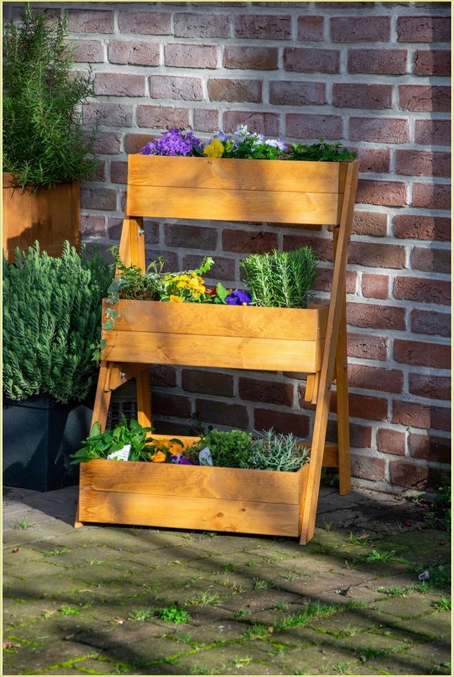 dobar Pflanzentreppe, BxTxH: 60x70x90 cm – Bild 4 von 5