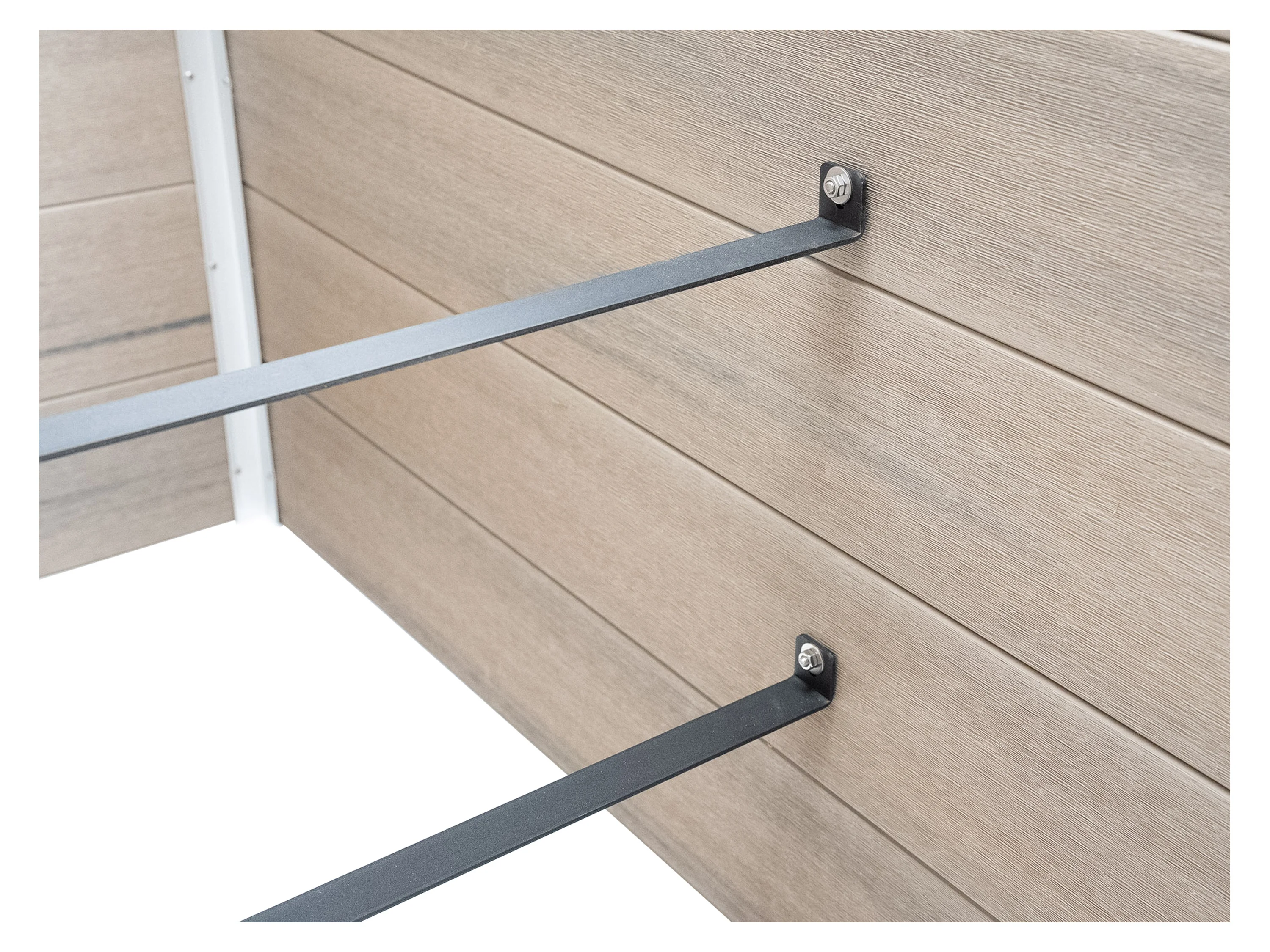 DOBAR WPC Hochbeet (silbergrau, XXL) – Bild 4 von 4