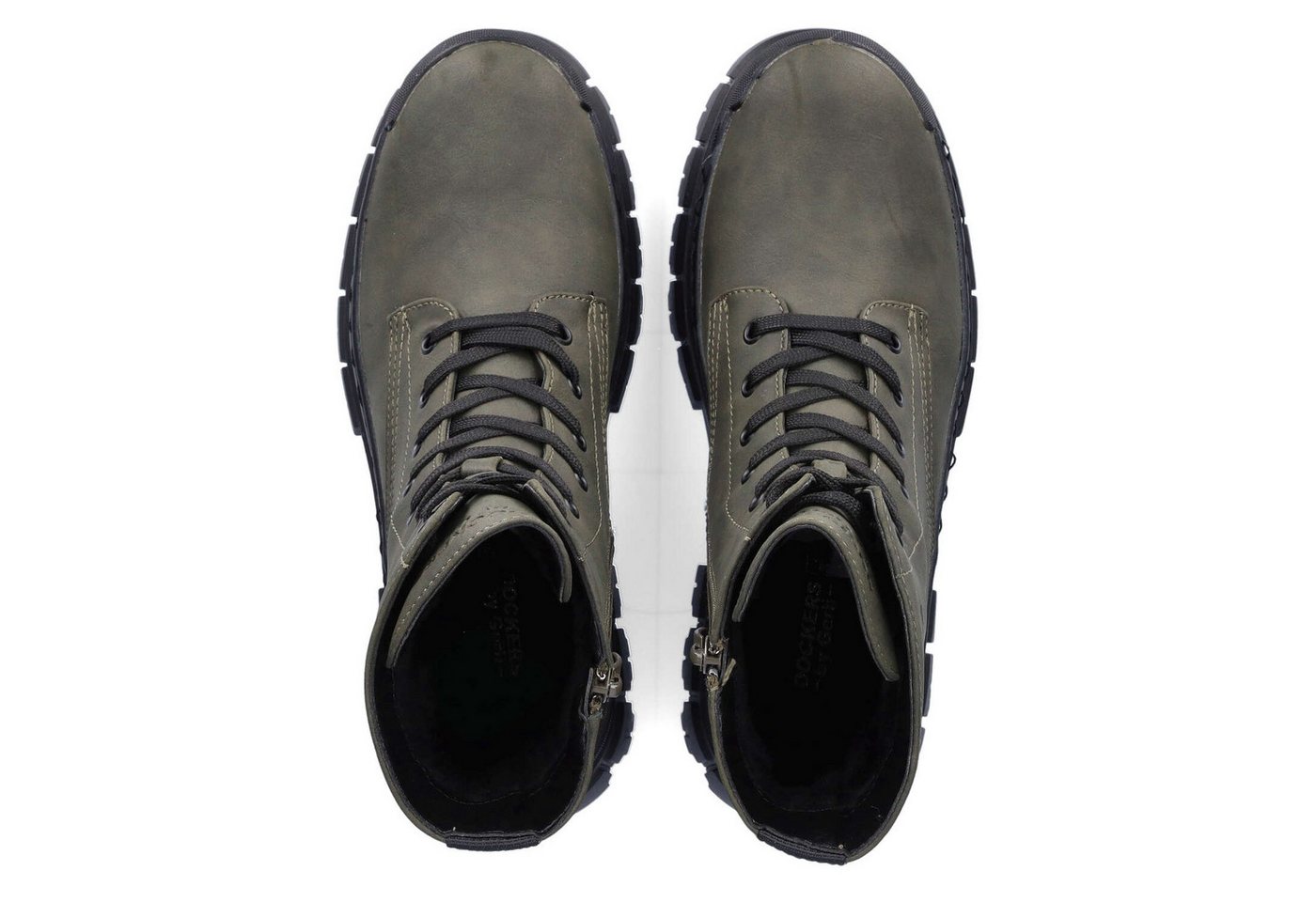 Dockers by Gerli Dockers by Gerli 57DO302 Khaki/Schwarz Sneaker – Bild 4 von 5