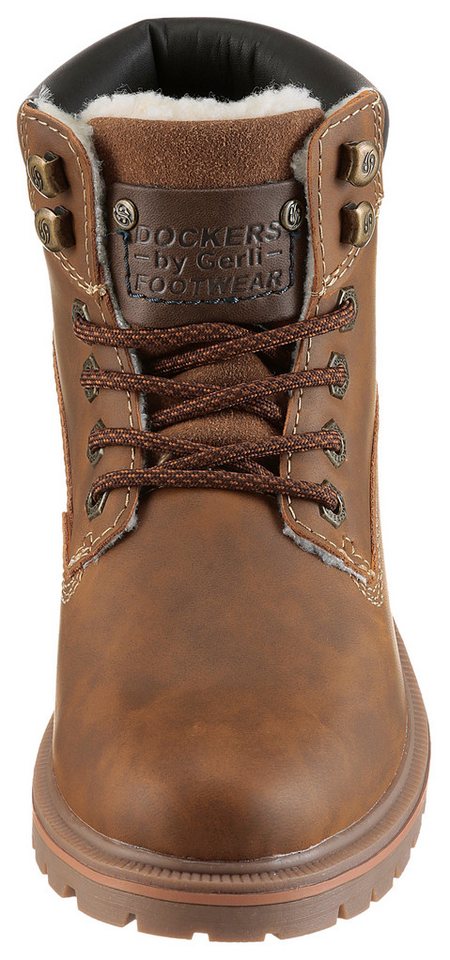 Dockers by Gerli Schnürboots Worker Boots, Schnürboots mit Schaftrandpolsterung – Bild 4 von 5