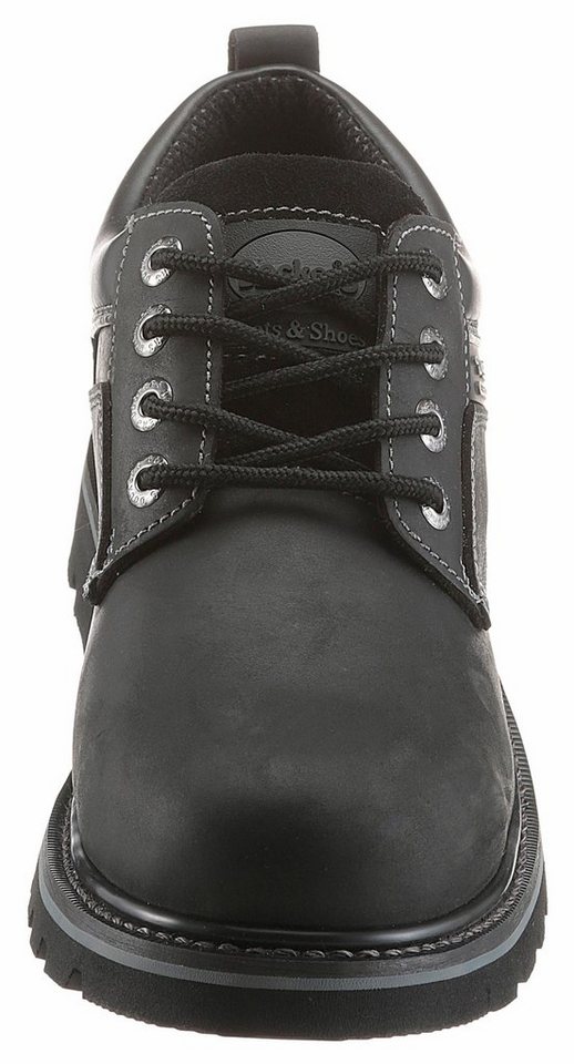 Dockers by Gerli Schnürschuh Trekkingschuh, Trachtenschuh mit Kontrast-Rahmennaht – Bild 4 von 5