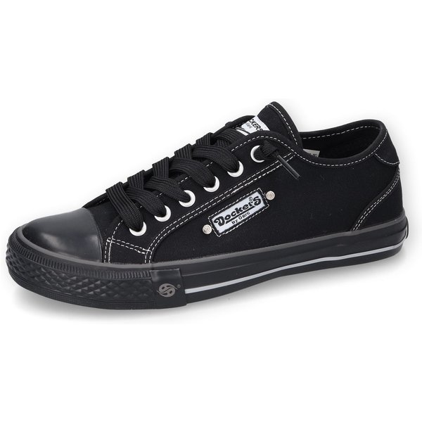 Dockers by Gerli Slip-On Sneaker Sneaker, Schlupfschuh, Freizeitschuh mit elastischer Zierschnürung