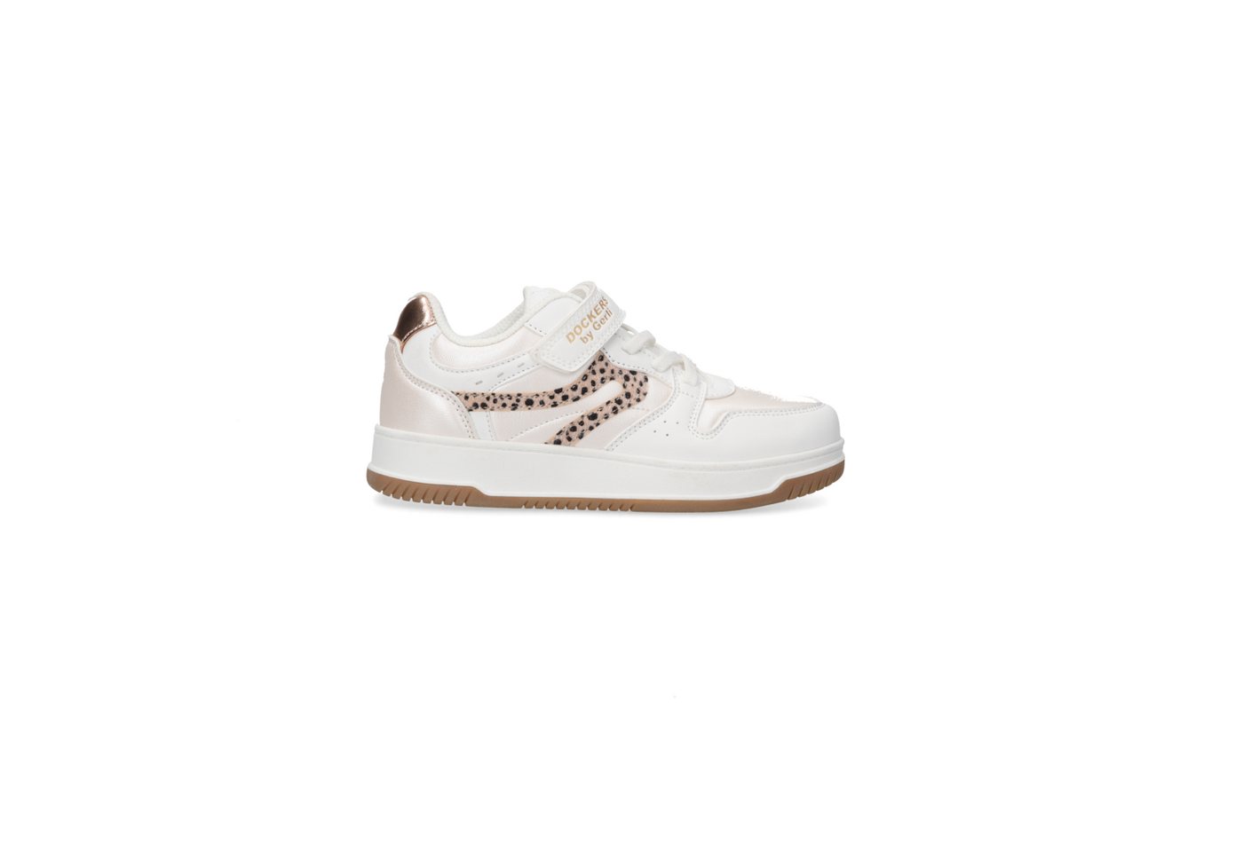 Dockers by Gerli Sneaker Halbschuh, Freizeitschuh, Klett-Sneaker mit Metallic Details – Bild 5 von 5