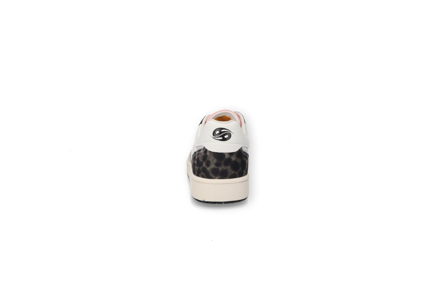 Dockers by Gerli Sneaker Schnürschuh, Retrosneaker mit Leo-Print an der Ferse – Bild 2 von 5