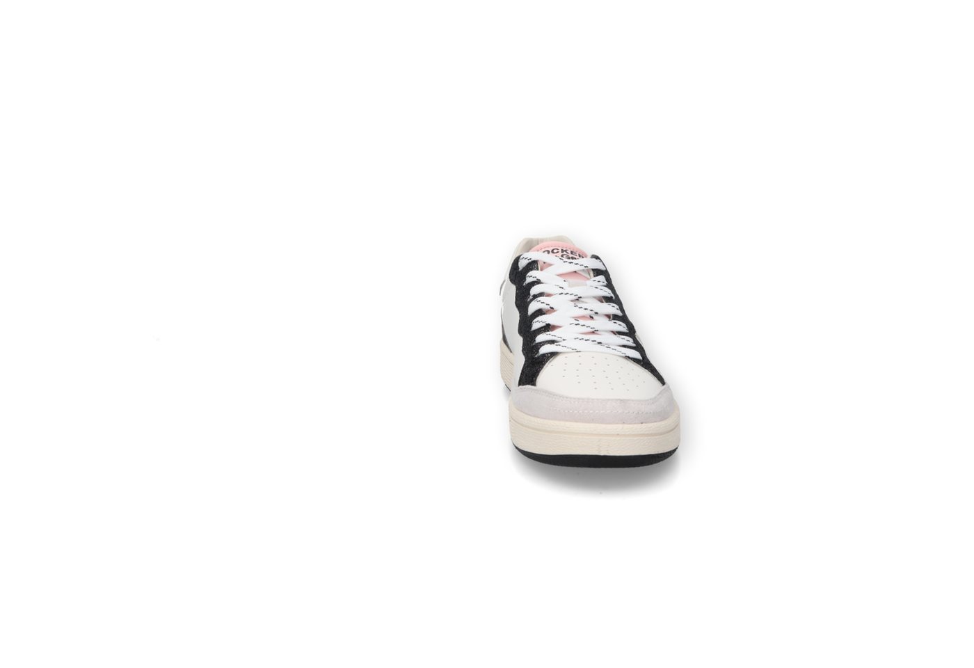 Dockers by Gerli Sneaker Schnürschuh, Retrosneaker mit Leo-Print an der Ferse – Bild 4 von 5