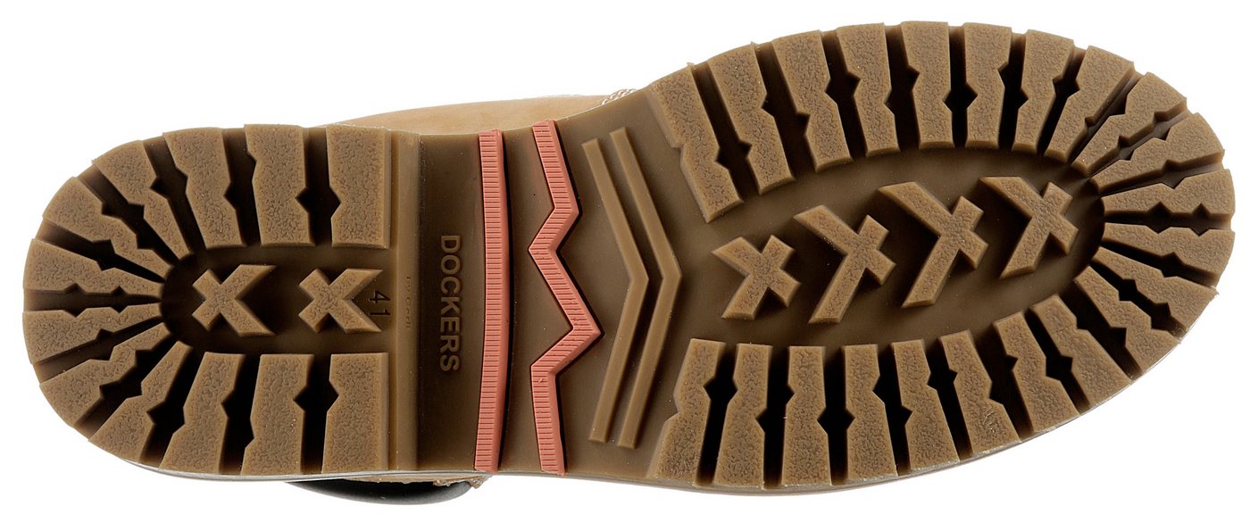 Dockers by Gerli Winterboots Workerboots, Schnürstiefel mit Blockabsatz – Bild 4 von 5