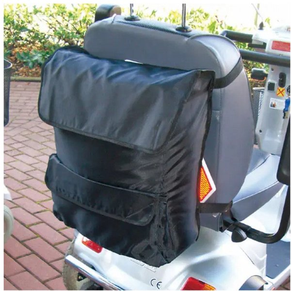 DocMed Aufbewahrungstasche Rollstuhl- / Rollatortasche (Universelle Rolltasche, 1-tlg., Schlichtes, elegantes Design), Großzügiger Stauraum, langlebiges Materia